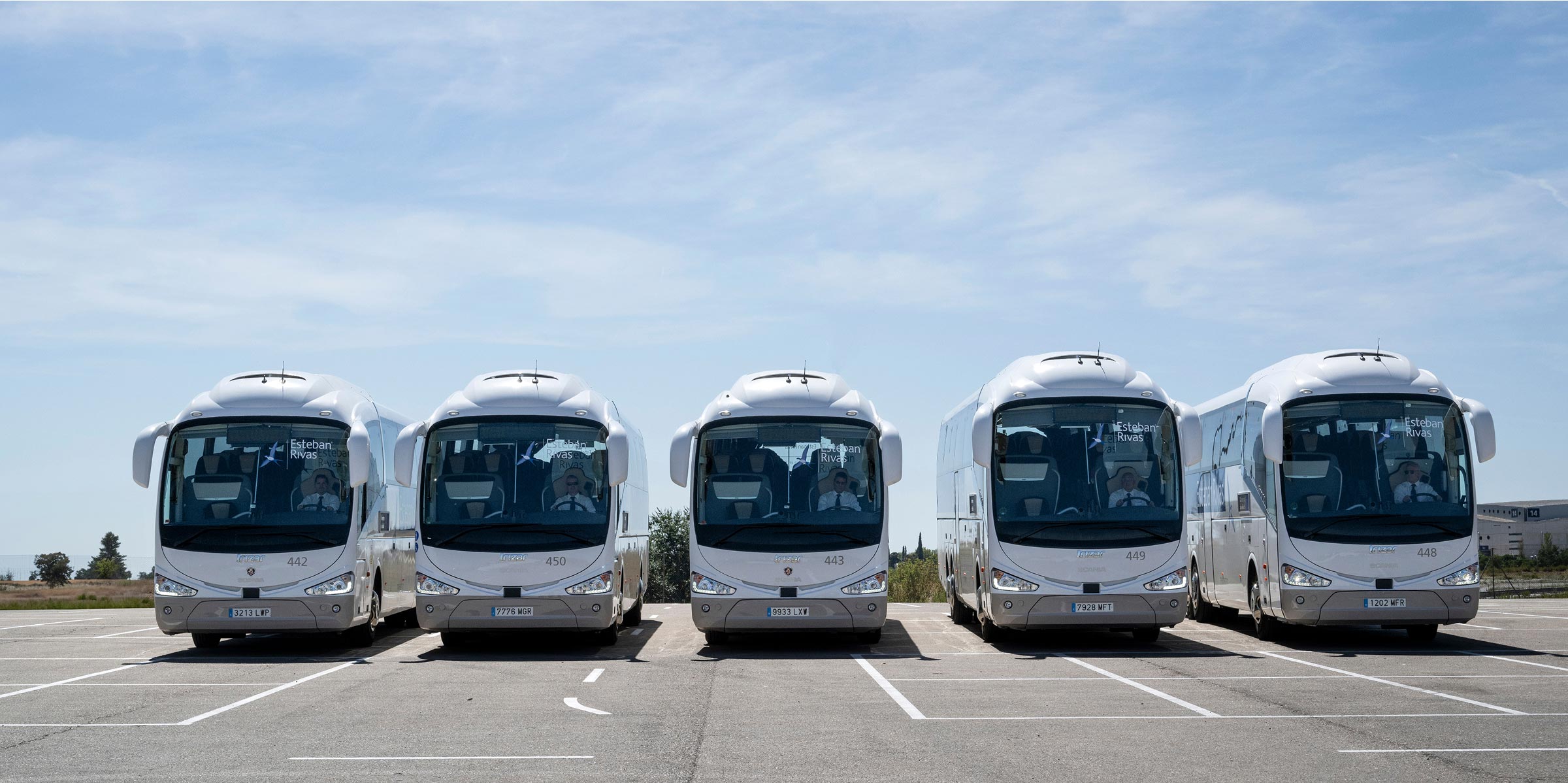 Nuestra Flota de Autobuses y Autocares | Esteban Rivas